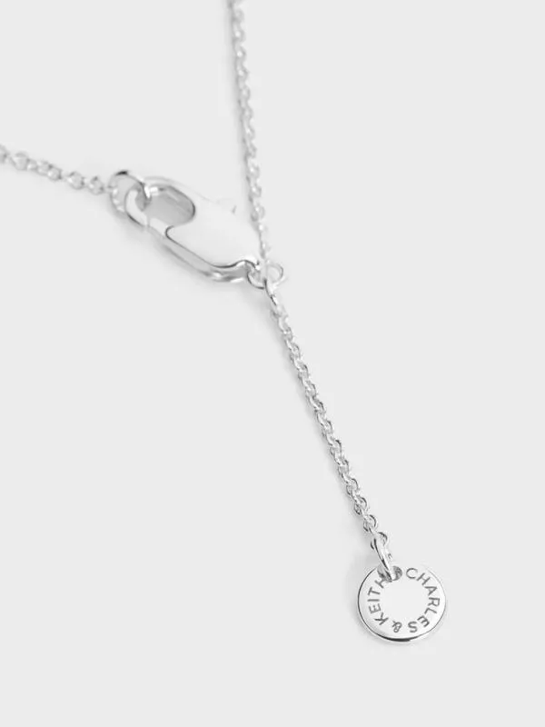 Women Princess Chain Necklace 8211 Silver CHARLES and KEITH Necklaces