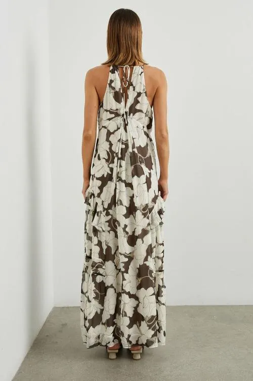 Women Rails Dresses and Rompers Boa Dress Mocha Floral Women Rails Dresses and Rompers Boa Dress Mocha Floral