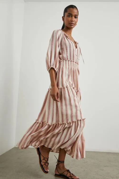 Women Rails Dresses and Rompers Caterine Dress Camino Stripe