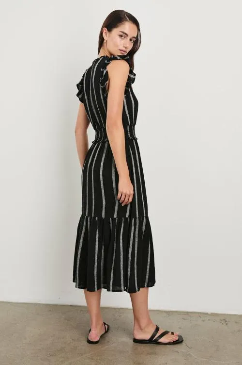 Women Rails Dresses and Rompers Garden Dress Ash Leno Stripe Women Rails Dresses and Rompers Garden Dress Ash Leno Stripe