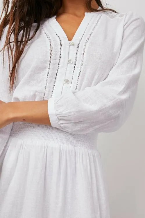 Women Rails Dresses and Rompers Jasmine Dress White Lace Detail Women Rails Dresses and Rompers Jasmine Dress White Lace Detail
