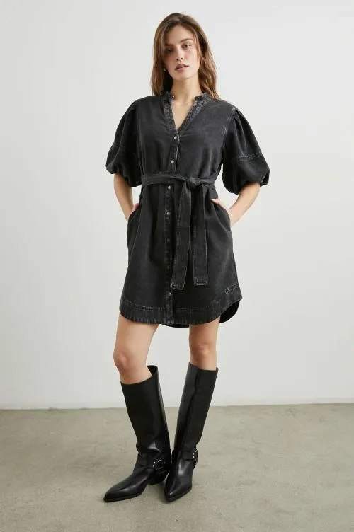 Women Rails Dresses and Rompers Kingsley Dress Faded Black