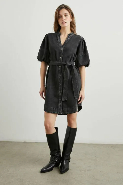 Women Rails Dresses and Rompers Kingsley Dress Faded Black