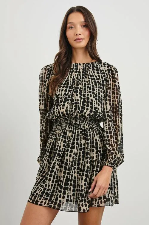 Women Rails Dresses and Rompers Lanie Dress Spotted Shibori