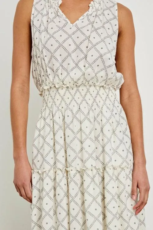 Women Rails Dresses and Rompers Loulou Dress Ivory Zanzibar