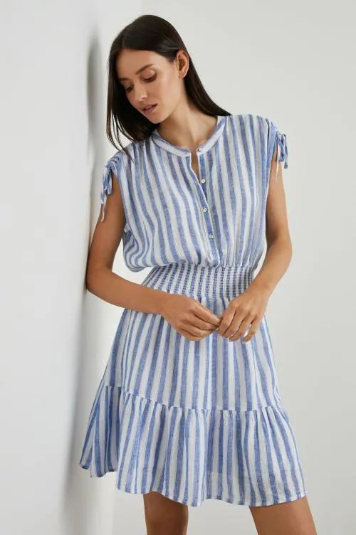 Women Rails Dresses and Rompers Samina Dress Casablanca Stripe Women Rails Dresses and Rompers Samina Dress Casablanca Stripe