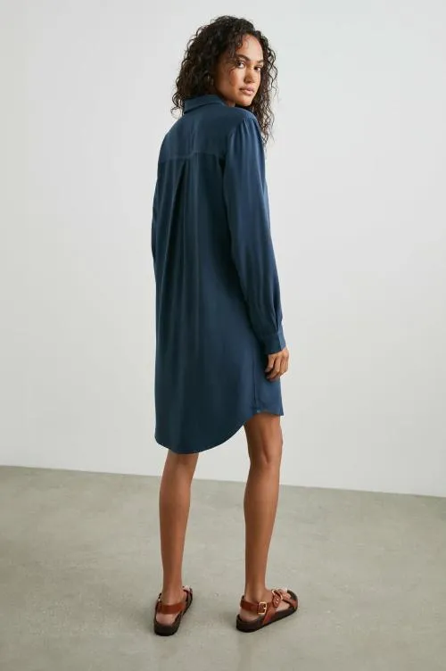 Women Rails Dresses and Rompers Sawyer Dress Navy Women Rails Dresses and Rompers Sawyer Dress Navy