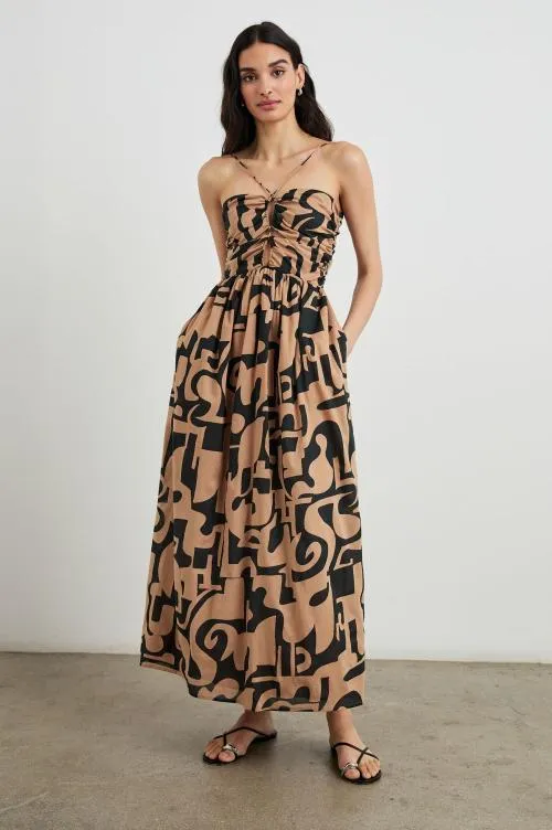 Women Rails Dresses and Rompers Silvia Dress Santorini Sand Women Rails Dresses and Rompers Silvia Dress Santorini Sand