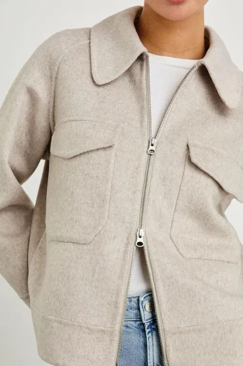 Women Rails Jackets and Coats Cheyenne Jacket Oatmeal Women Rails Jackets and Coats Cheyenne Jacket Oatmeal