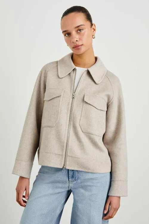 Women Rails Jackets and Coats Cheyenne Jacket Oatmeal Women Rails Jackets and Coats Cheyenne Jacket Oatmeal