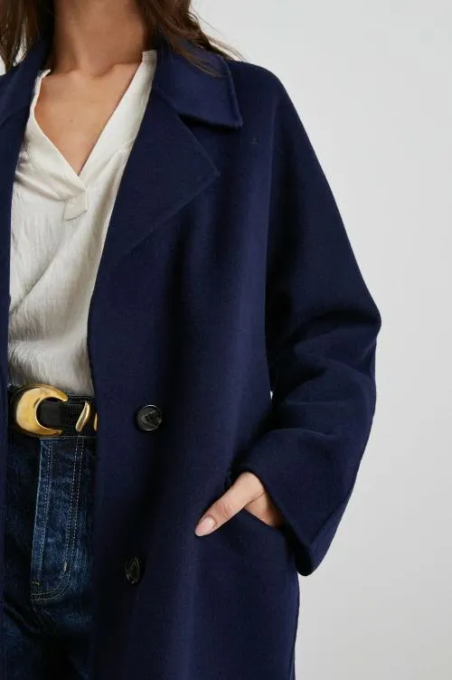 Women Rails Jackets and Coats Marta Coat Navy Women Rails Jackets and Coats Marta Coat Navy