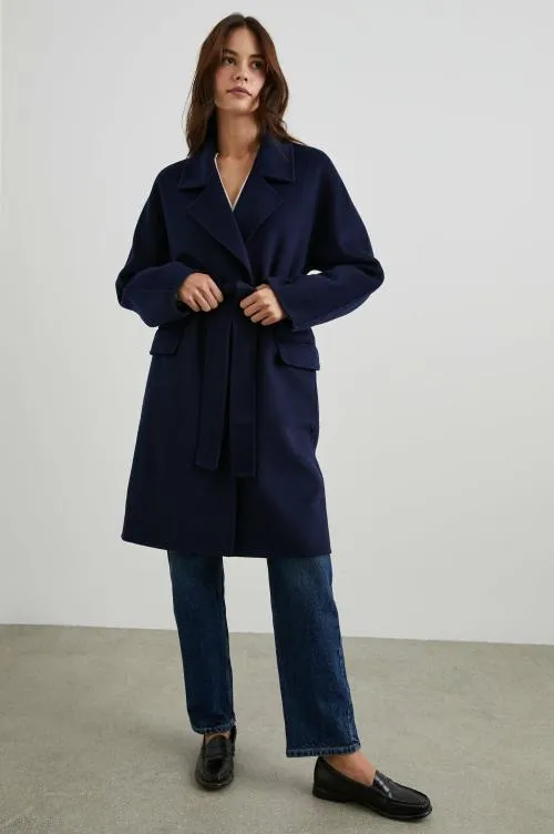 Women Rails Jackets and Coats Marta Coat Navy Women Rails Jackets and Coats Marta Coat Navy