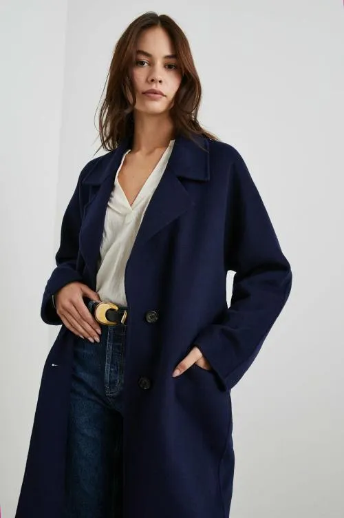 Women Rails Jackets and Coats Marta Coat Navy Women Rails Jackets and Coats Marta Coat Navy
