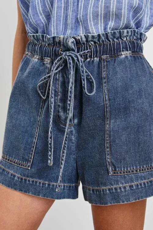Women Rails Pants and Shorts Foster Short Classic Blue Women Rails Pants and Shorts Foster Short Classic Blue