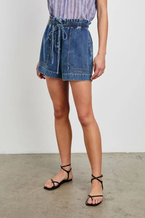 Women Rails Pants and Shorts Foster Short Classic Blue Women Rails Pants and Shorts Foster Short Classic Blue