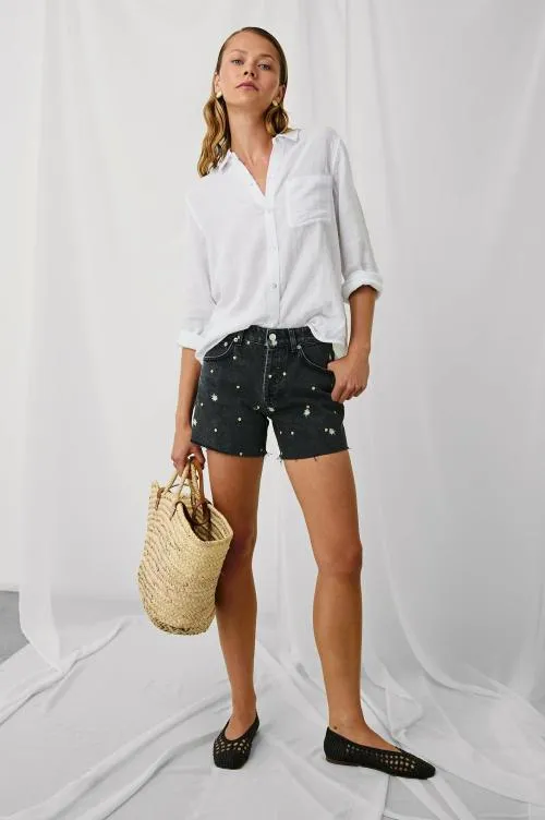 Women Rails Pants and Shorts Mesa Short Ash Black Floral Women Rails Pants and Shorts Mesa Short Ash Black Floral
