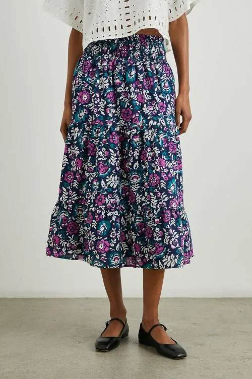 Women Rails Skirts Edina Skirt Woodblock Floral