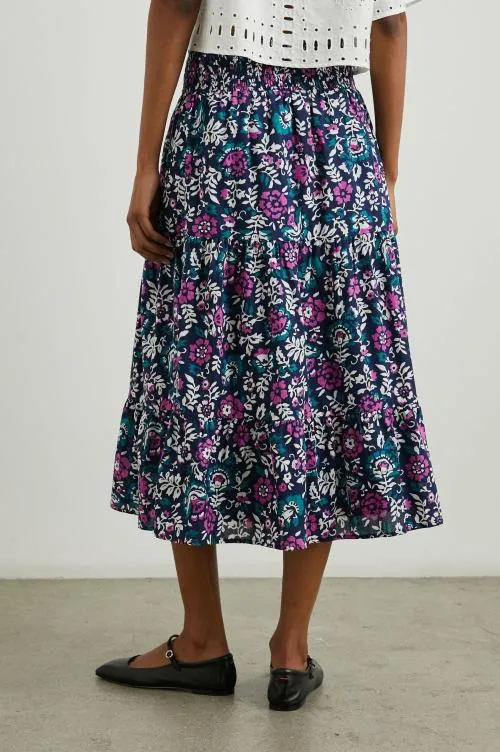 Women Rails Skirts Edina Skirt Woodblock Floral Women Rails Skirts Edina Skirt Woodblock Floral