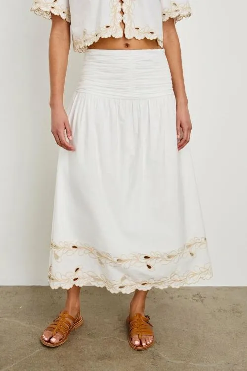 Women Rails Skirts Sol Skirt White