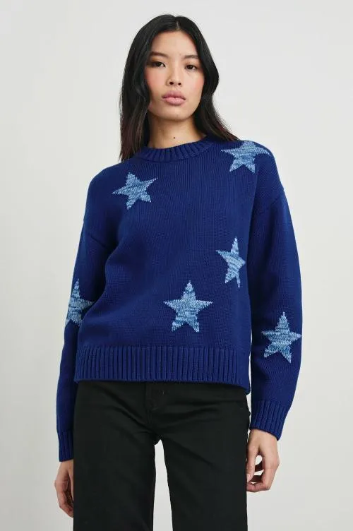 Women Rails Sweaters Zoey Sweater Cobalt Galaxy