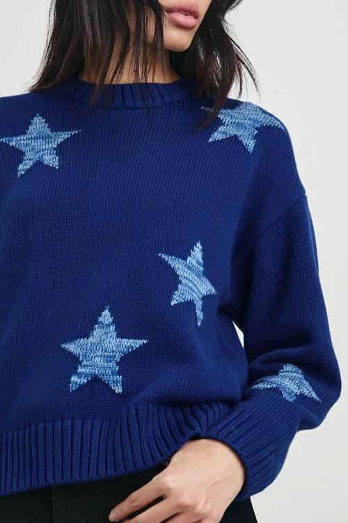 Women Rails Sweaters Zoey Sweater Cobalt Galaxy