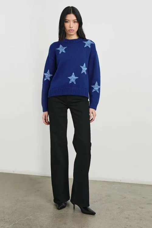 Women Rails Sweaters Zoey Sweater Cobalt Galaxy