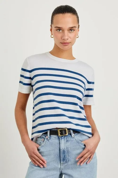 Women Rails Tees and Tanks Cotton Cashmere Tshirt Sailor Stripe