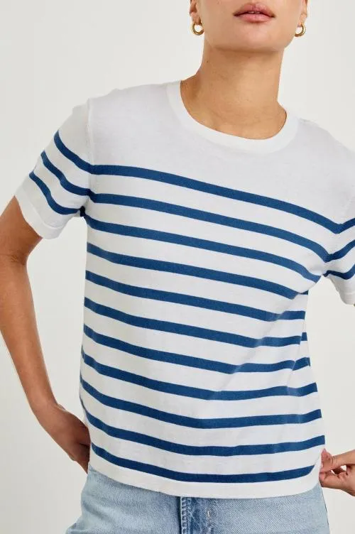 Women Rails Tees and Tanks Cotton Cashmere Tshirt Sailor Stripe Women Rails Tees and Tanks Cotton Cashmere Tshirt Sailor Stripe