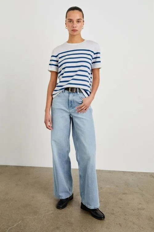 Women Rails Tees and Tanks Cotton Cashmere Tshirt Sailor Stripe Women Rails Tees and Tanks Cotton Cashmere Tshirt Sailor Stripe