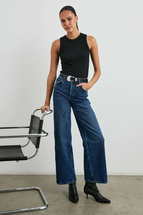 Women Rails Tees and Tanks The Racer Tank True Black Women Rails Tees and Tanks The Racer Tank True Black