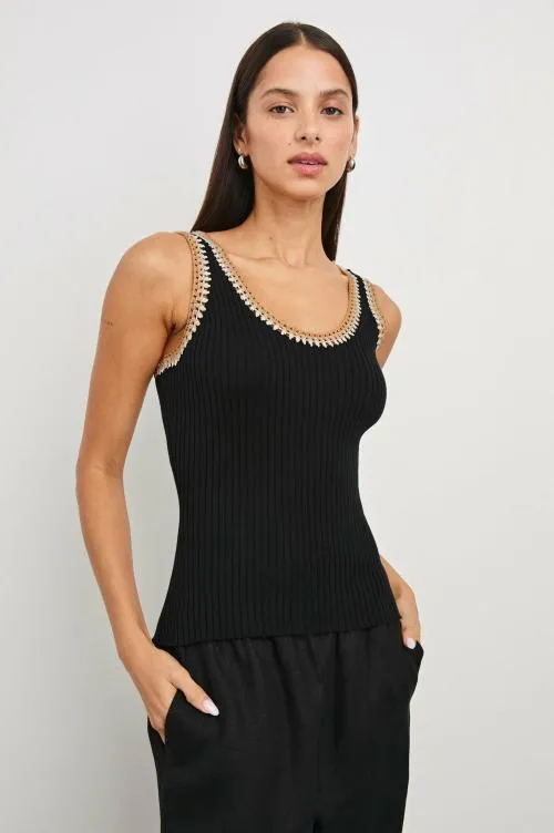 Women Rails Tops Estrella Top Black Women Rails Tops Estrella Top Black
