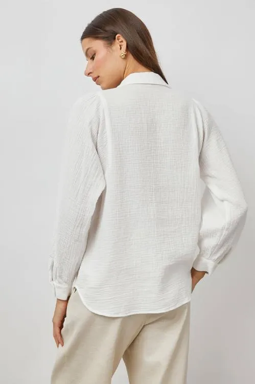 Women Rails Tops Lauren Shirt White Women Rails Tops Lauren Shirt White