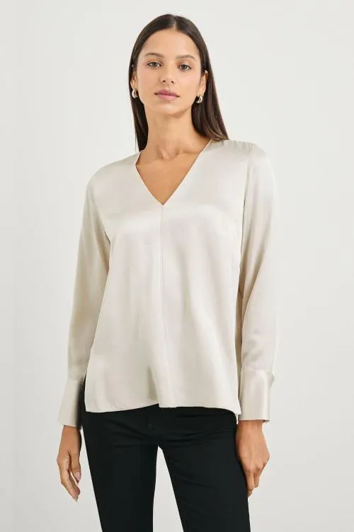 Women Rails Tops Liliana Top Ivory Women Rails Tops Liliana Top Ivory
