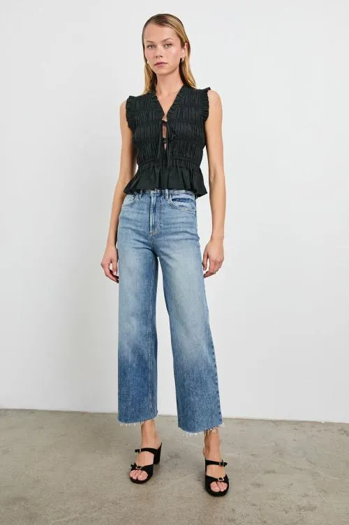 Women Rails Tops Martine Top Black Women Rails Tops Martine Top Black