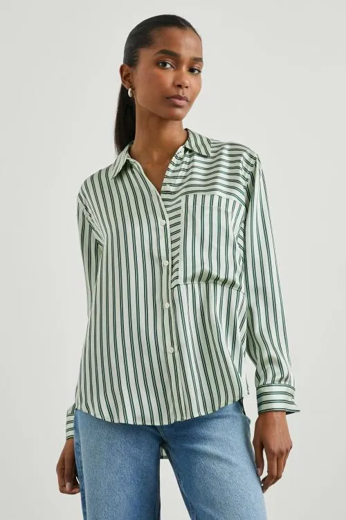 Women Rails Tops Spencer Shirt Eden Stripe