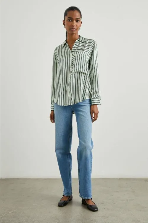 Women Rails Tops Spencer Shirt Eden Stripe Women Rails Tops Spencer Shirt Eden Stripe