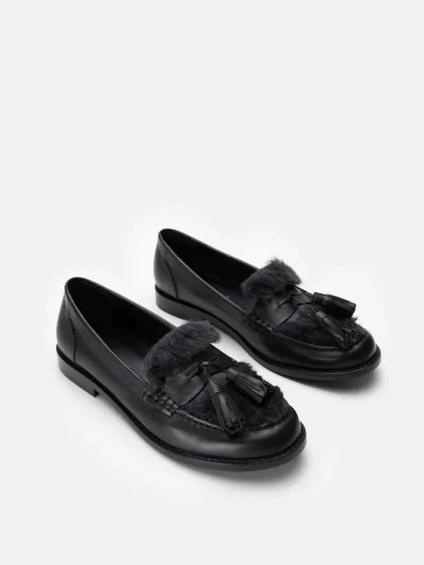 Women RITA Black Clergerie Loafers and Moccasins