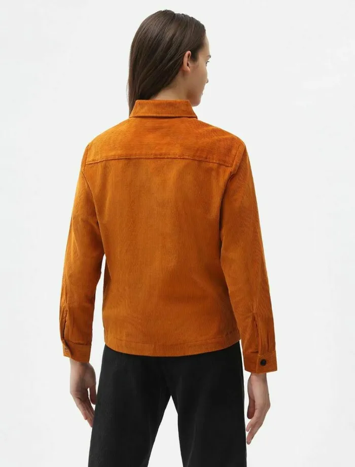 Women Shirts Dickies Higginson Long Sleeve Shirt Pumpk Spice