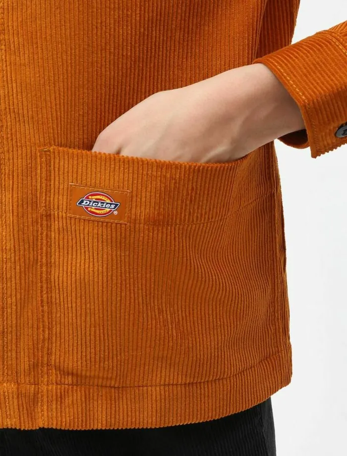 Women Shirts Dickies Higginson Long Sleeve Shirt Pumpk Spice