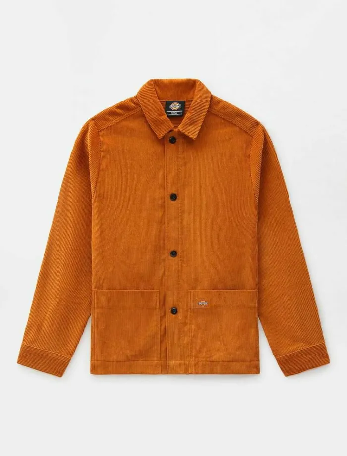 Women Shirts Dickies Higginson Long Sleeve Shirt Pumpk Spice