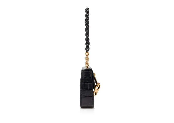 Women Shoulder Bags Tom Ford Carine Medium Shoulder Bag Black Women Shoulder Bags Tom Ford Carine Medium Shoulder Bag Black