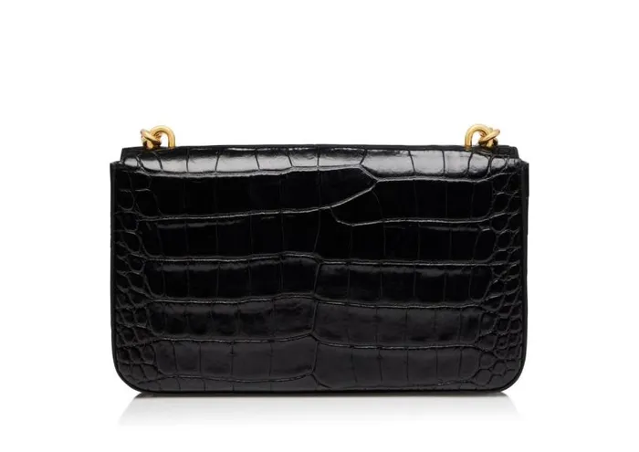 Women Shoulder Bags Tom Ford Carine Medium Shoulder Bag Black Women Shoulder Bags Tom Ford Carine Medium Shoulder Bag Black