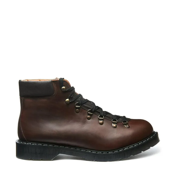 Women Solovair Hiker Boots Gaucho Crazy Horse Urban Hiker