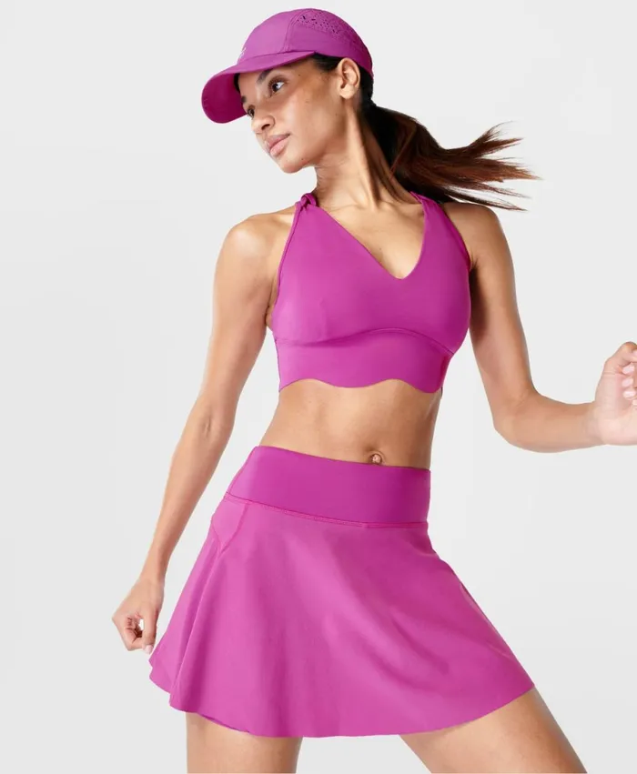 Women Swift Running Skort Malbec Purple Sweaty Betty Shorts Skirts