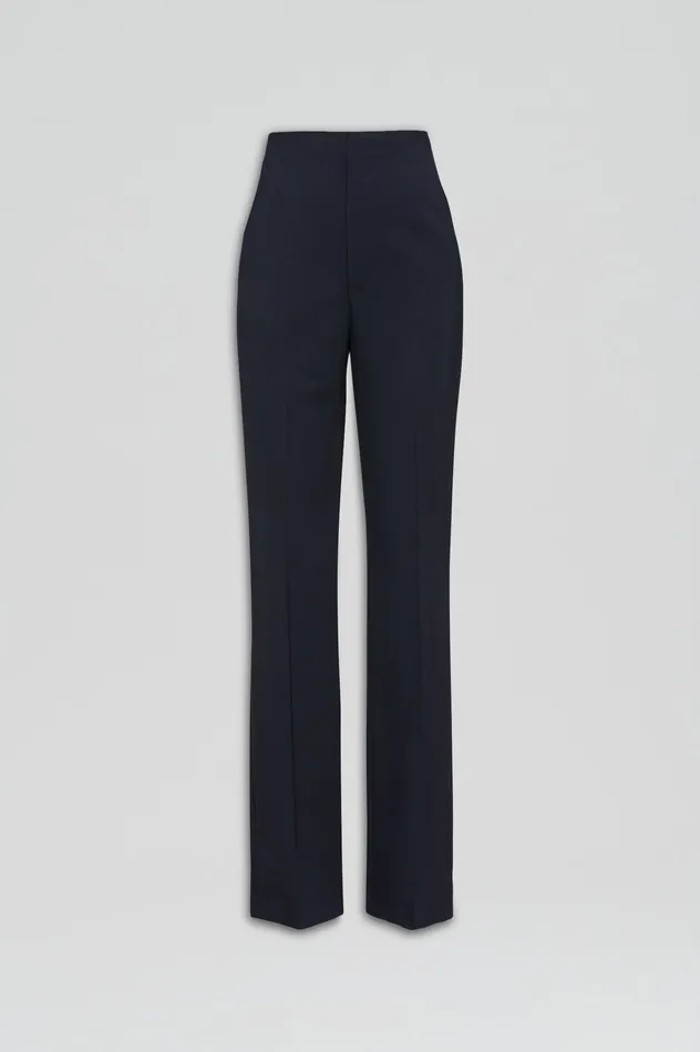 Women TAILORED SLIM TROUSER NAVY Trousers Scanlan Theodore Women TAILORED SLIM TROUSER NAVY Trousers Scanlan Theodore