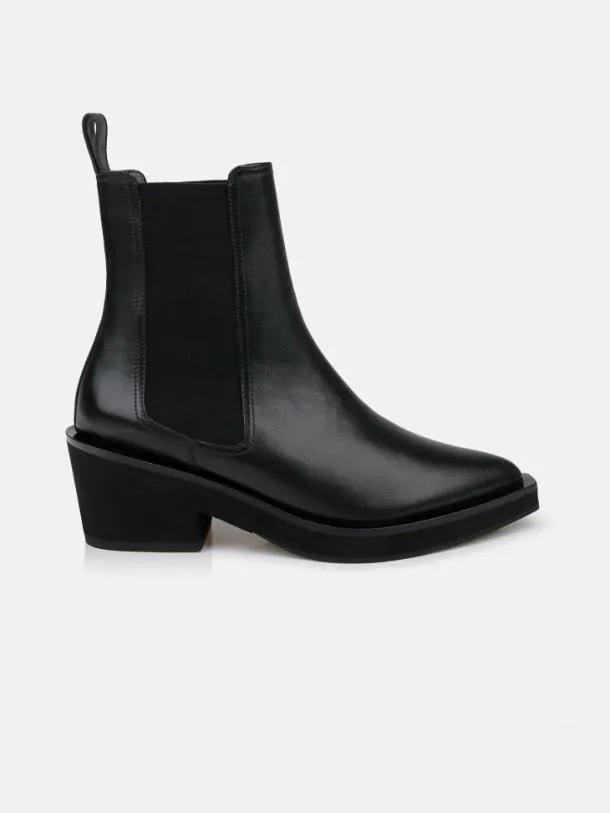 Women TEGAN Black Clergerie Ankle Boots