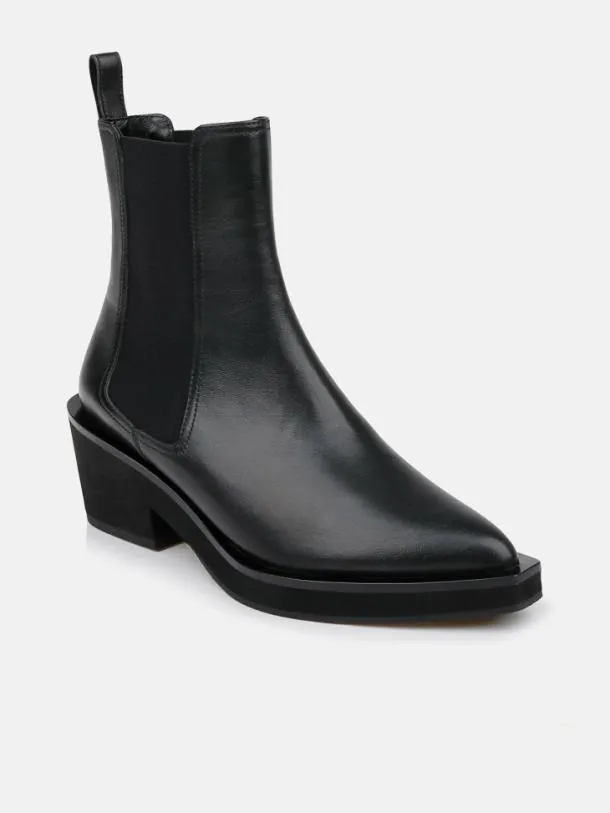 Women TEGAN Black Clergerie Ankle Boots
