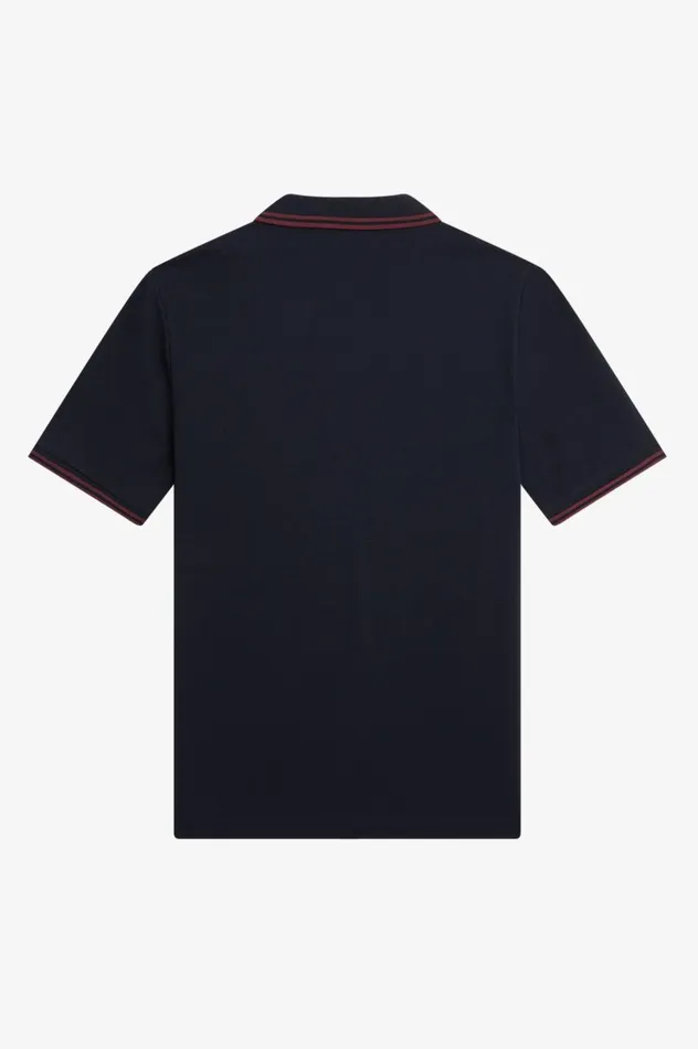 Women The ShirtG3600 Navyoxblood Fred Perry The Fred Perry Shirt