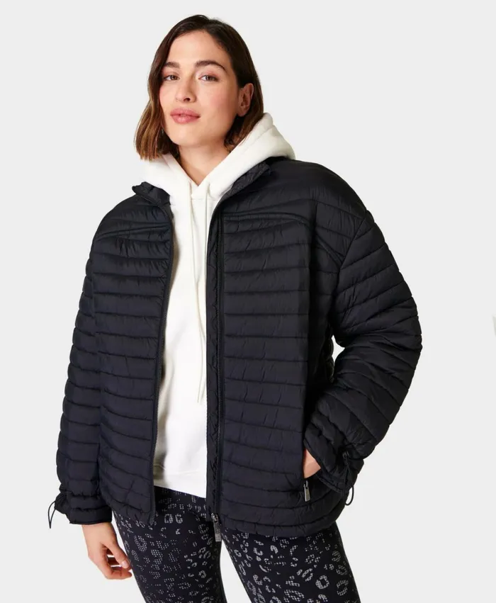 Women Trailblazer Jacket Black Sweaty Betty Coats and Jackets