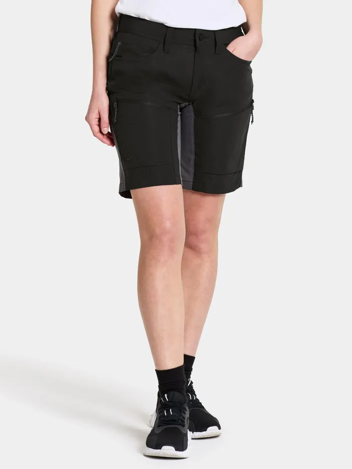 Women Tucana Shorts Black Didriksons Shorts